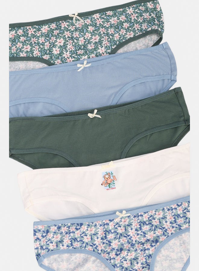 Carina Pack of 5 Colored Bikini Panties - Image 3