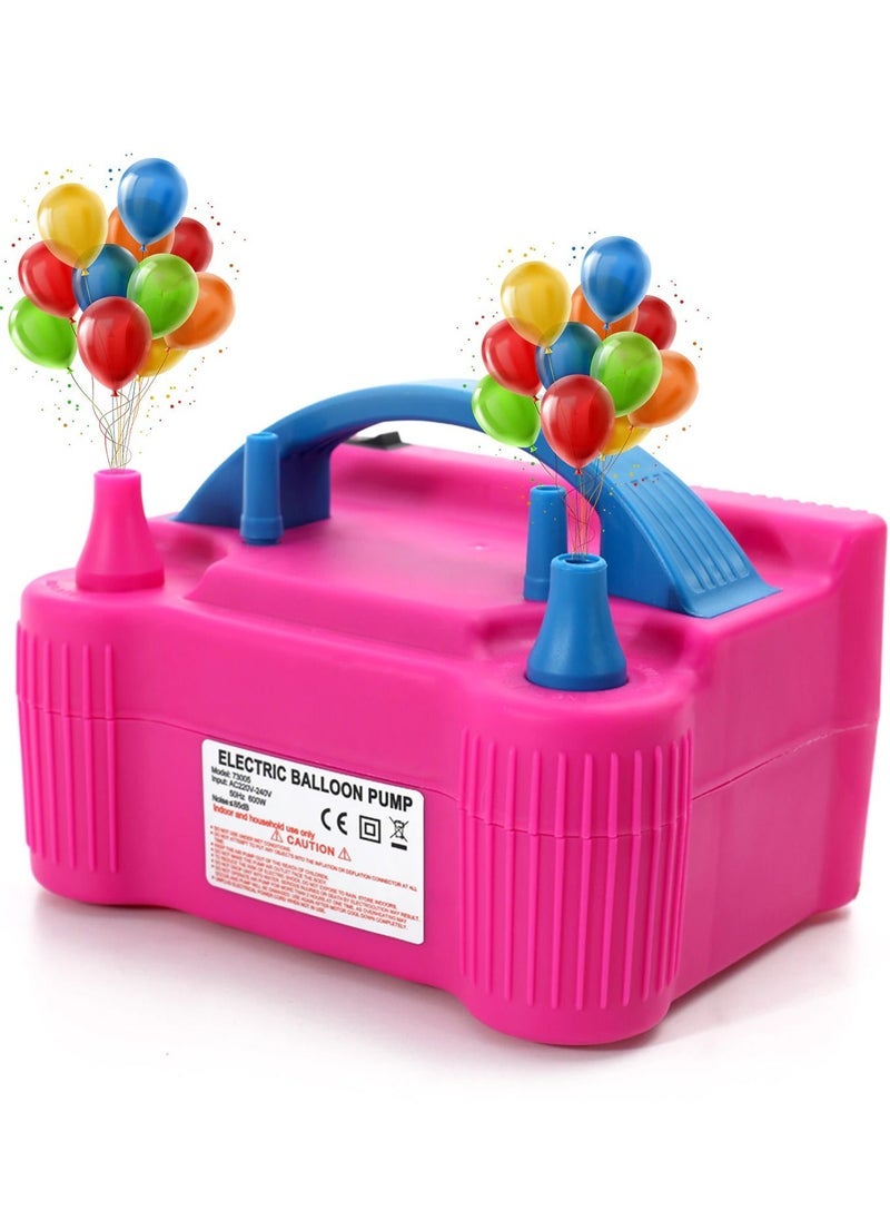 DubaiGallery High Power Two Nozzle AC Inflatable Electric balloon Pump, Air balloon Pump, balloon Inflator Pump, Portable Air Blower - Image 1