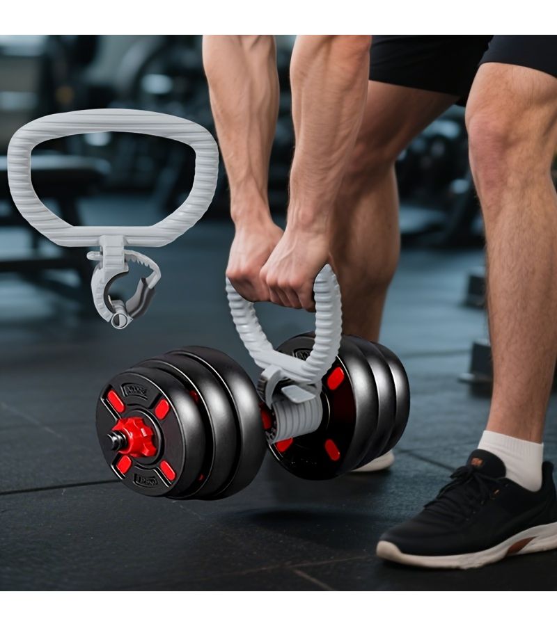 Black Dumbbell Barbell And Kettlebell Grips For Rod Diameters 2 4Cm To 4 2Cm Quick Press Locking Strength Training Additions Weight Capacity 100Kg 1 Set - Image 5