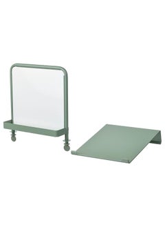 Writing Board+Whiteboard, Set Of 2, Light Grey-Green