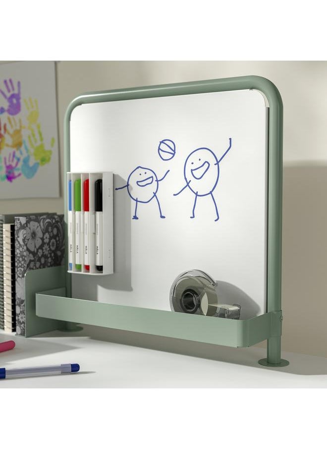 erorex - Writing Board+Whiteboard, Set Of 2, Light Grey-Green - Image 1