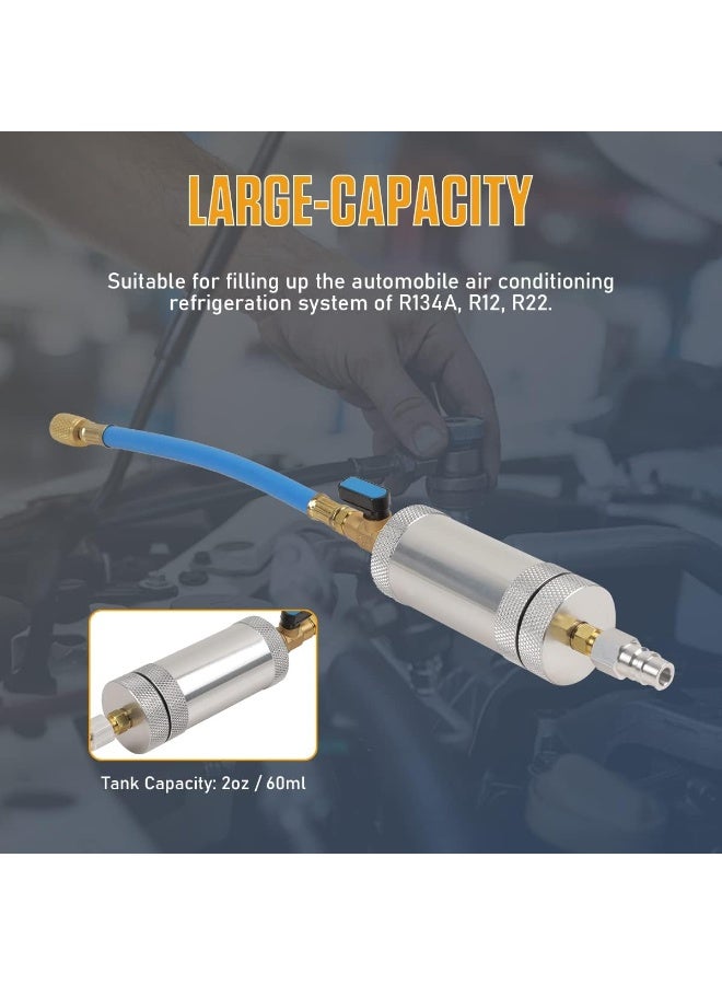 CMTOOL AC Oil Injector Tool R134A Compressor Oil Injector Kit - Image 3