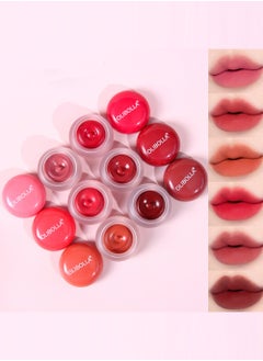 OLIBOLLA Lip & Cheek Blurry Pudding Pot with Silicone lip brush, Multi-Purpose Velvet Matte Cream for Buildable Color, Lightweight Formula for Lasting Look & Concealing Lip Lines  - Image 5