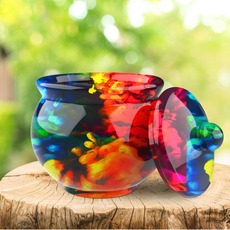 Juome Jar Resin Molds Silicone, Large Jars Silicone Molds with Lid for Epoxy Resin Casting, Resin Mold for DIY Jewelry Storage Box, Candy Container, Home Decoration - Image 2