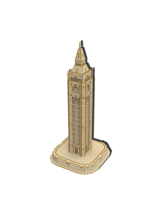 Nosto Wooden 3D Puzzle World Famous Construction Toys Educational Assembly Gift Oem Customization-Color:Big Ben  - Image 5