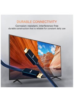 موسل موسيل كيبل 4K ديسبلاي بورت إلى اتش دي ام أي مقاس 3 متر  - Image 3