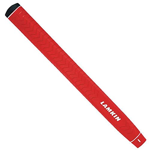 Lamkin Deep Etched Golf Grips, Putter Grips, with Lamkin Genesis Technology, Red - Image 4