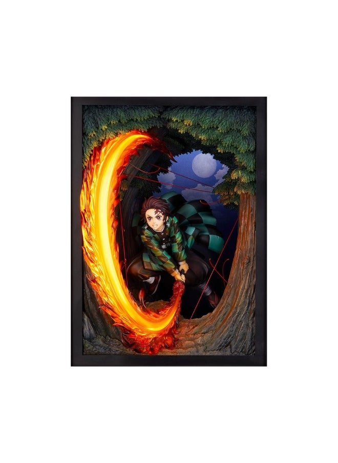 GOOD SMILE COMPANY Demon Slayer Tanjiro Kamado: Hinokami Kagura Dance 1/7 Scale Diorama by Good Smile Company 