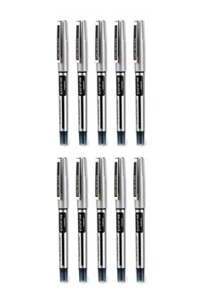 ZEBRA DX5 Needle Point Rollerball Black Ink Pen 0.5 mm Fine Tip  - Image 1