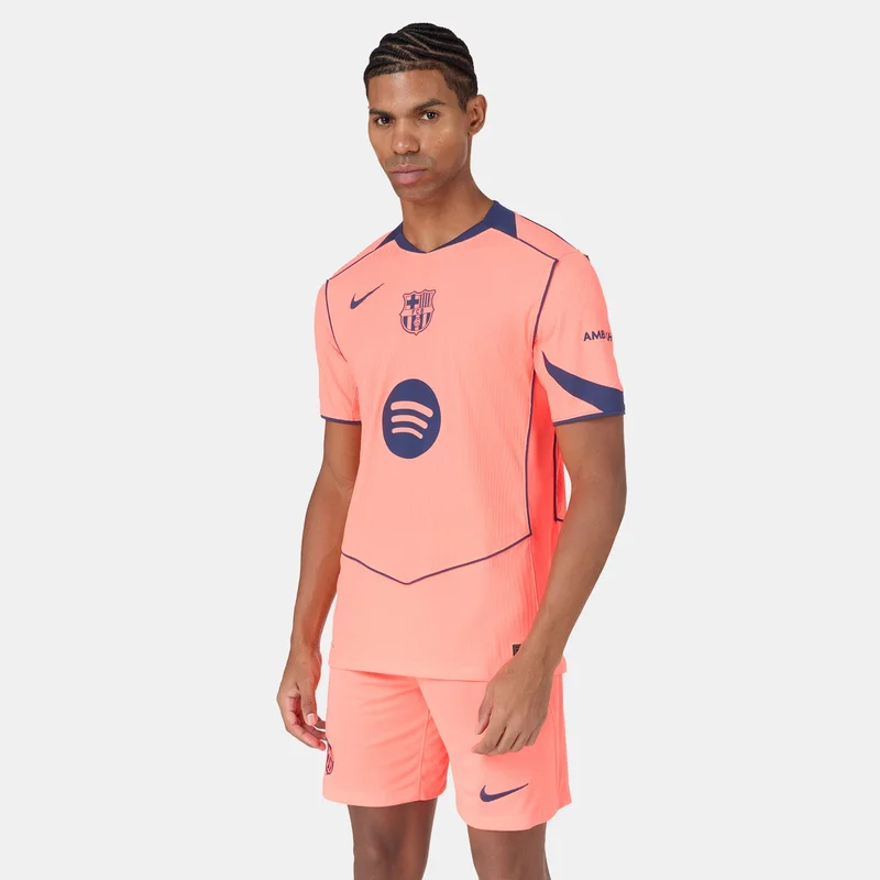 Nike Orange Men's FC Barcelona 2025/26 3rd Authentic Football Jersey for Men | Best Price UAE