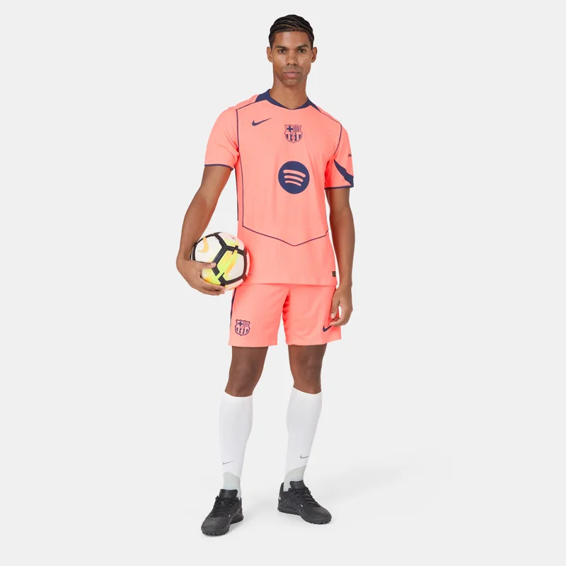 Nike Orange Men's FC Barcelona 2025/26 3rd Authentic Football Jersey for Men | Best Price UAE