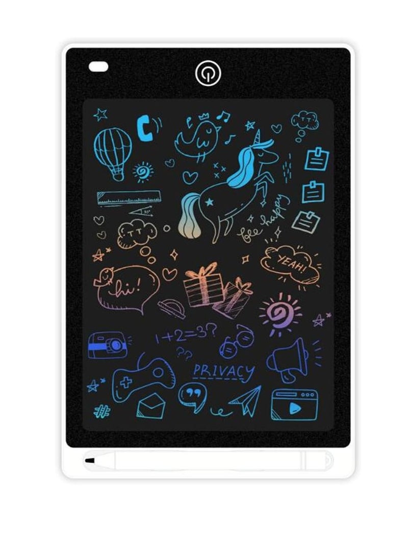 PAMEER 12 inch LCD Writing Tablet Electronic Digital Doodle Board Erasable Reusable Graphic Pad for Kids Learning and Practices  - Image 1