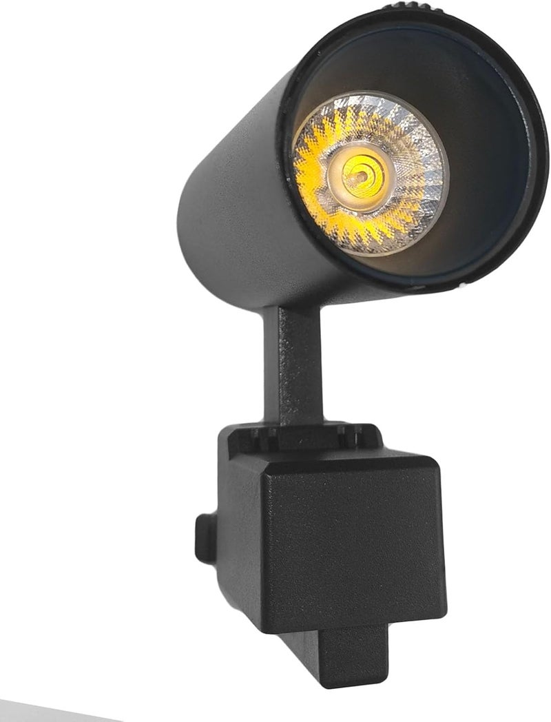 رأس إضاءة مسار LED من ZJchao بقدرة 10 واط ودرجة حرارة لون 4000 كلفن من الألومنيوم، مناسب للسقف، للاستخدام في المطبخ وغرفة المعيشة والمعرض والأعمال الفنية - Image 1