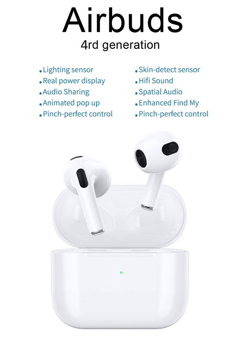 MOOGMAX - The Smart Bundle package 2-in-1, Ultra smart watch 49MM Titanium case, works with gestures, all sports modes, heart and sleep measurements, supports NFC. And TWS  Airbuds 4 earphones from Moogmax - Image 1