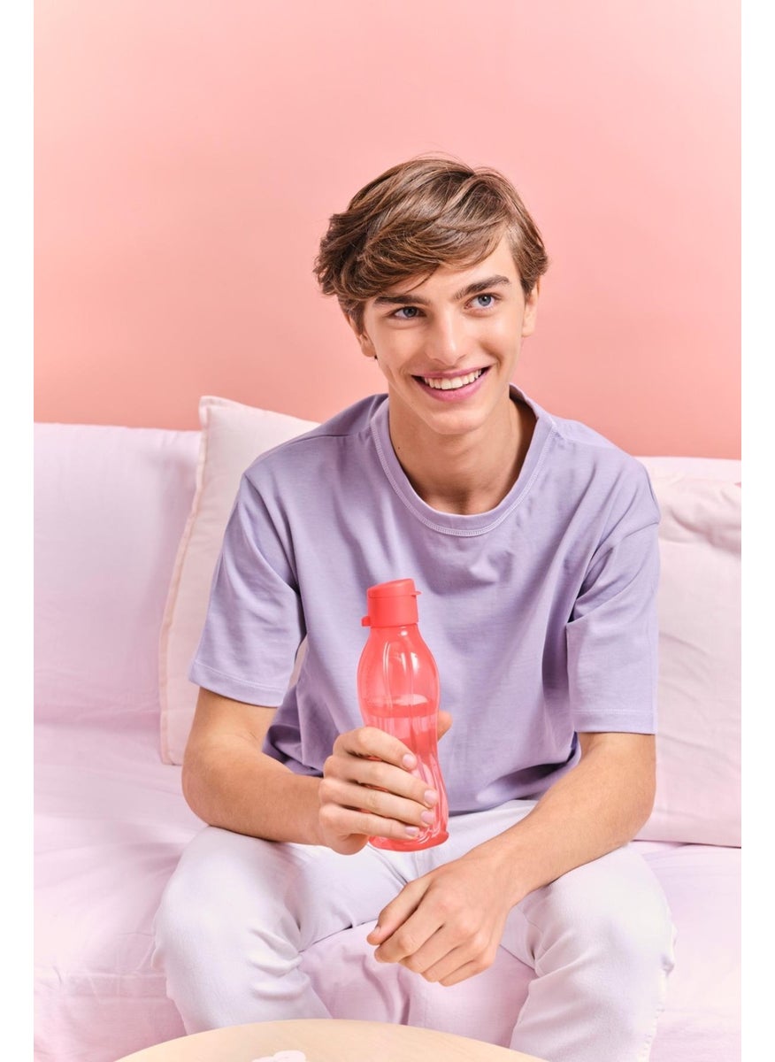 Tupperware Eco Bottle Drinker Easy Cap 500 ml Pink  - Image 4