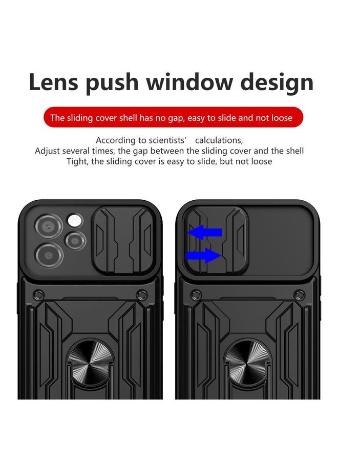 Zaboon Case For Huawei Nova Y61 4G Global Sliding Camshield TPU+PC Phone Case with Card Slot - Image 4