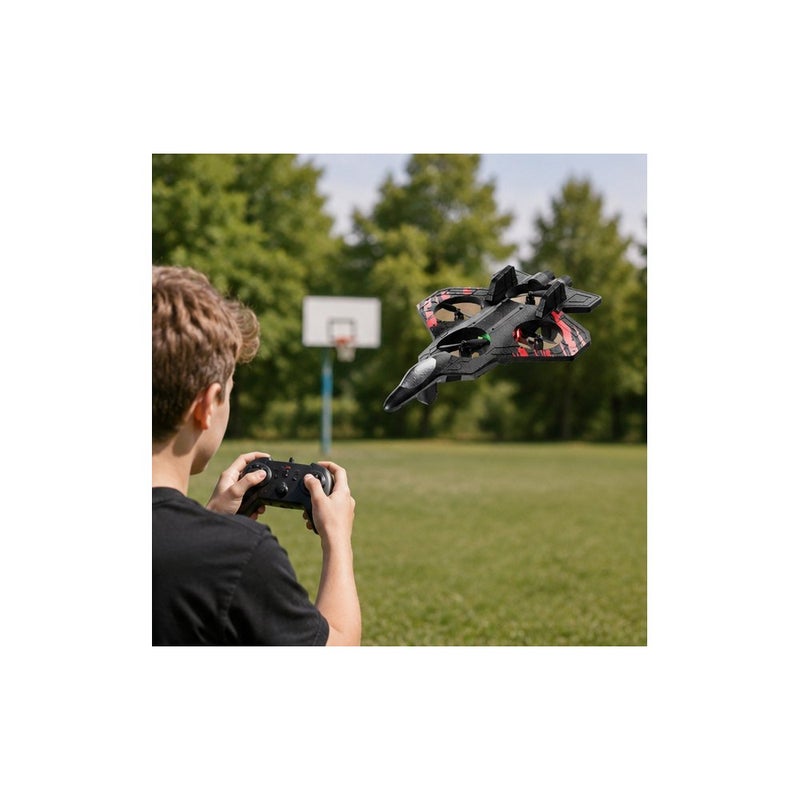 STEALTH FIGHTER DESIGN: Shaped like a mini stealth bomber for an exciting, realistic flying experience. - Image 2