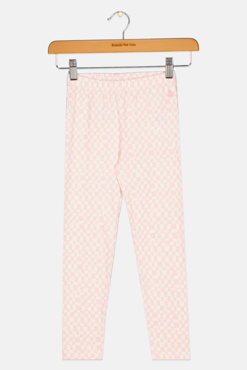GAP Toddlers Girl Checkered Leggings, Multi Color - Image 1