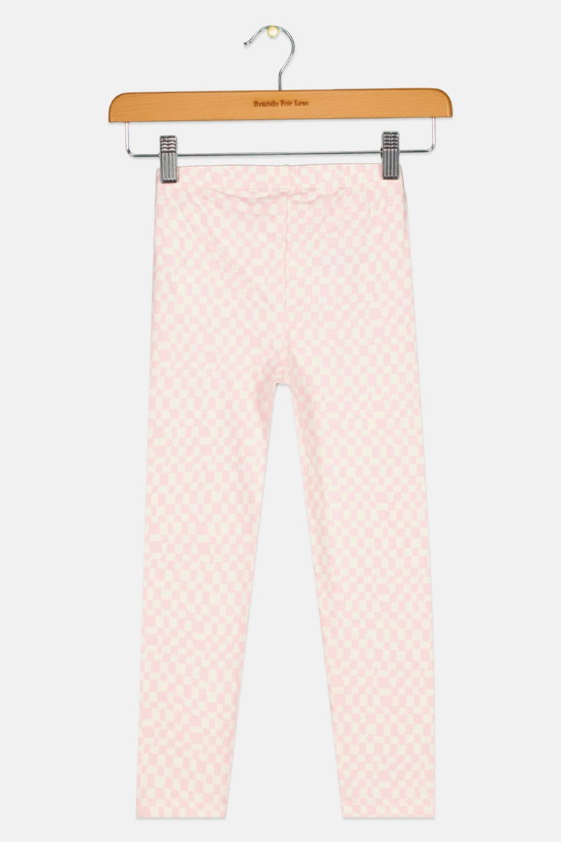 GAP Toddlers Girl Checkered Leggings, Multi Color - Image 2