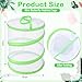 Sherr 6 Pack Butterfly Habitat Cage Clear Mesh Mini Butterfly Net Habitat Container Terrarium Pop up 9 x 11 Tall - Image 4
