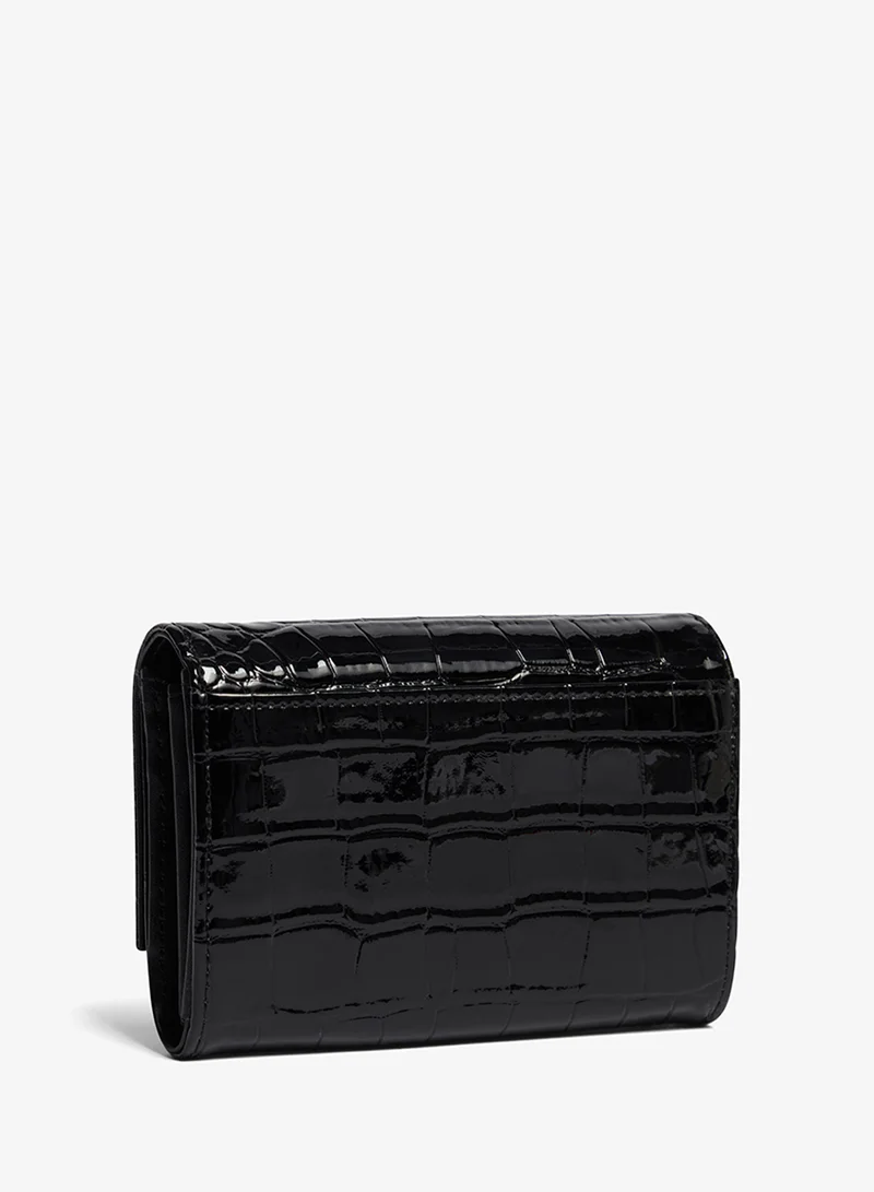 تيد بيكر حقيبة يد صغيرة بتأثير التمساح