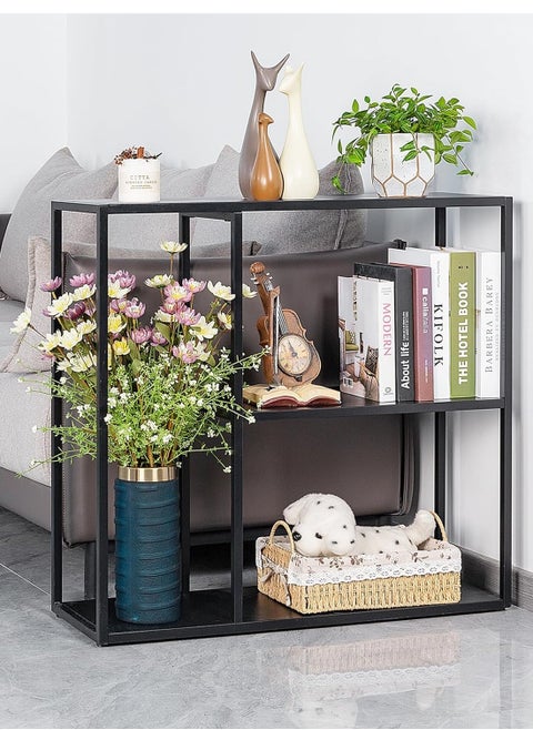 A modern sofa console table and console with 3 levels of storage shelves for the living room, corridor and hall from Masa Furniture