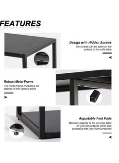 Masa Furniture A modern sofa console table and console with 3 levels of storage shelves for the living room, corridor and hall from Masa Furniture  - Image 2