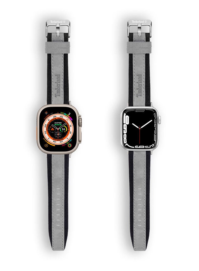 Timberland Arnett Black & Grey ReBOTL Unisex Universal Watch Strap 22mm - TDOUS0001706 - Image 4