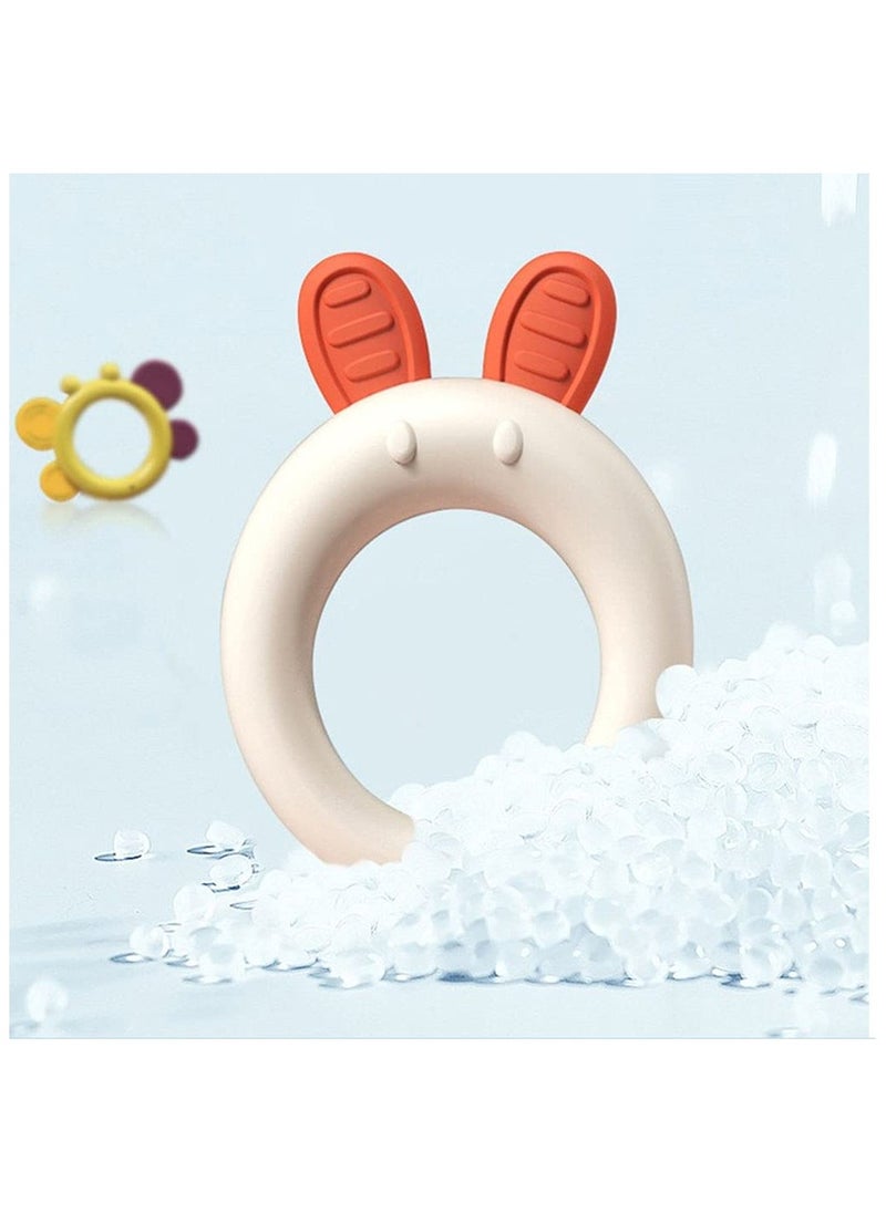 XiuWoo Rattle Teething Ring Baby 10 Pieces Shaker Grip Baby Toy from 0-12 Months Rattle Teething Ring Baby Toy  - Image 3