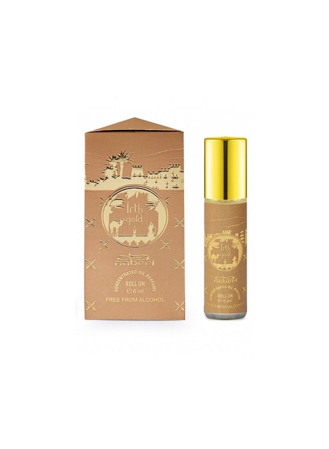 نبيل عبوة من 6 عطور زيتية مركزة من نبيل إرث جولد 6 مل - Image 2