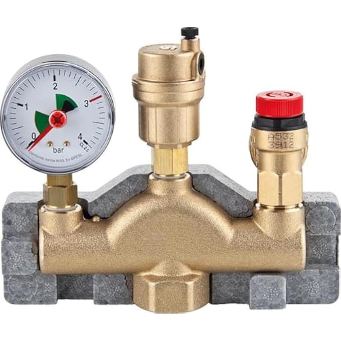 HEIZCAL 302634 BOILER GROUP 1 INCH INTERNAL THREAD WITH INSULATION UP TO 100 KW