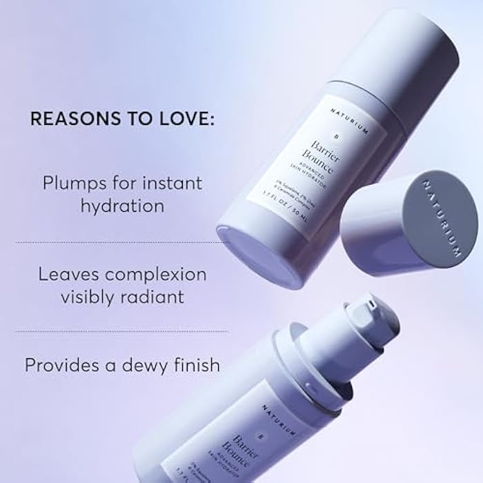 Naturium Barrier Bounce Serum, Plumps & Hydrates Face, Neck & Chest, Hydration Booster & Skin Care with Squalene & Ceramide Complex, 1.7 fl oz - Image 3