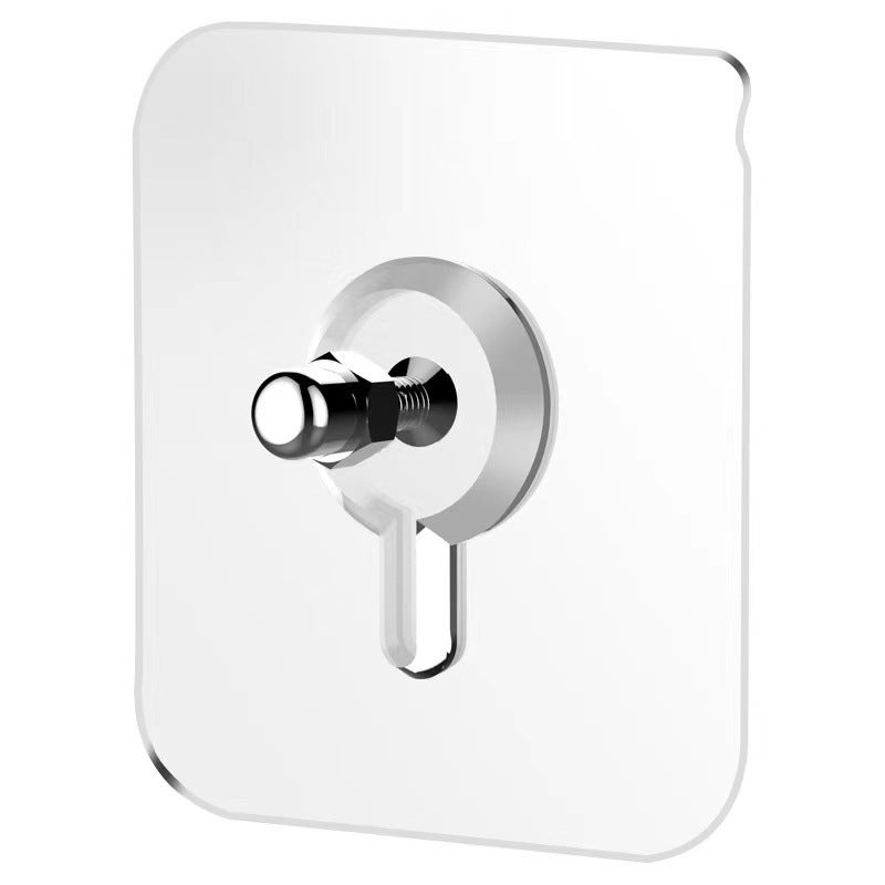 Clear Adhesive Wall Hooks for Kitchen Bath Screw paste 6*6