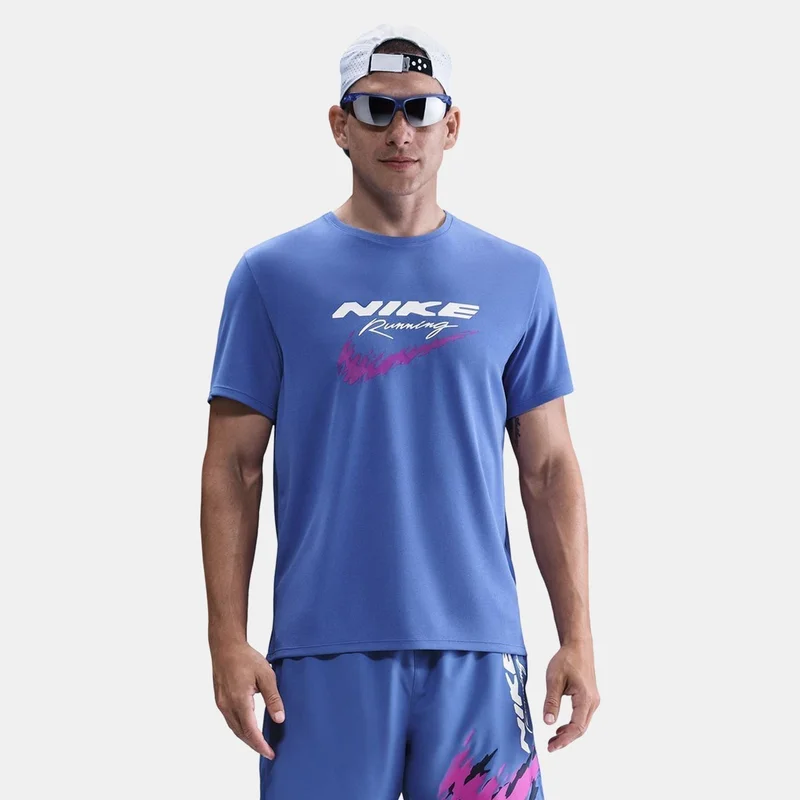 Nike Men's Miler Dri-FIT UV Running T-Shirt
