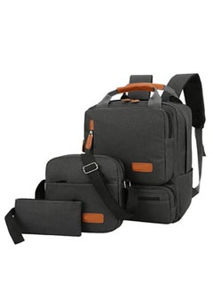 DURKU 3 Piece Vintage Laptop Backpack  - Image 1