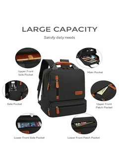 DURKU 3 Piece Vintage Laptop Backpack  - Image 4