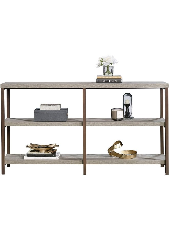 ساودر مانهاتن جيت طاولة كونسول بأرفف مفتوحة ميستيك أوك 35.8 x 15.6 x 66 بوصة 422386 - Image 2