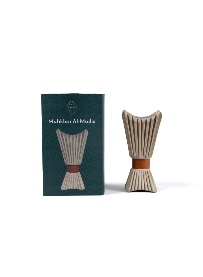 باسيدج مبخر فحم PASSAGE أنيق من حجر الترافنتين لجميع أحجام الفحم - Image 4