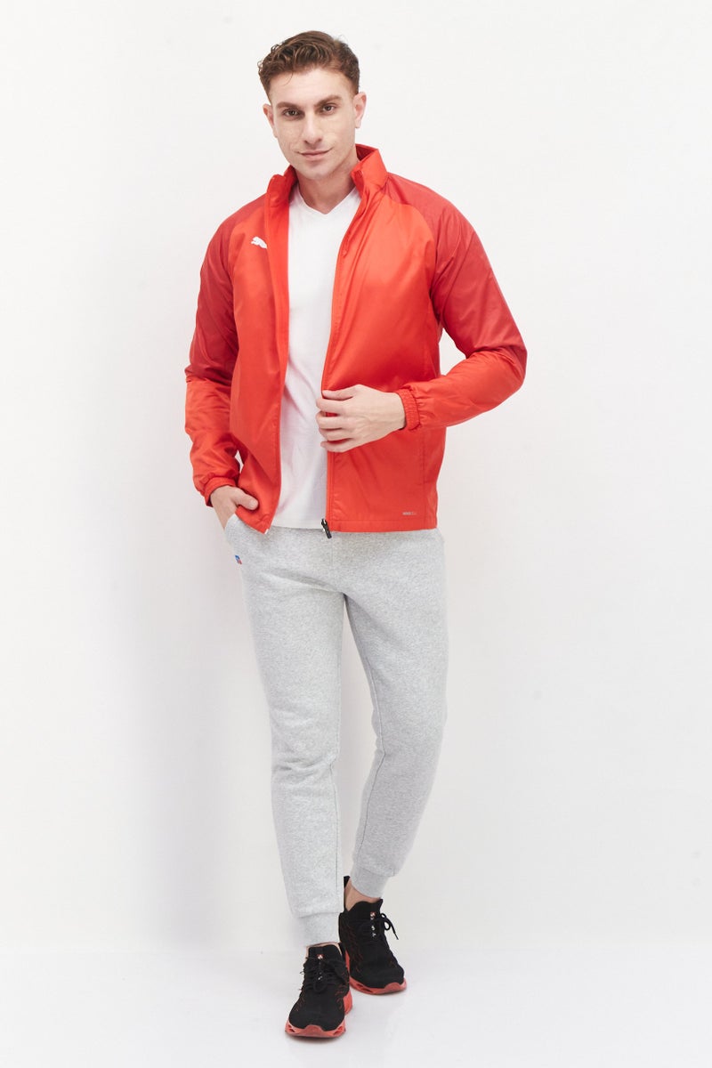 PUMA سترة رياضية مناسبة للرجال، باللون الأحمر  - Image 3