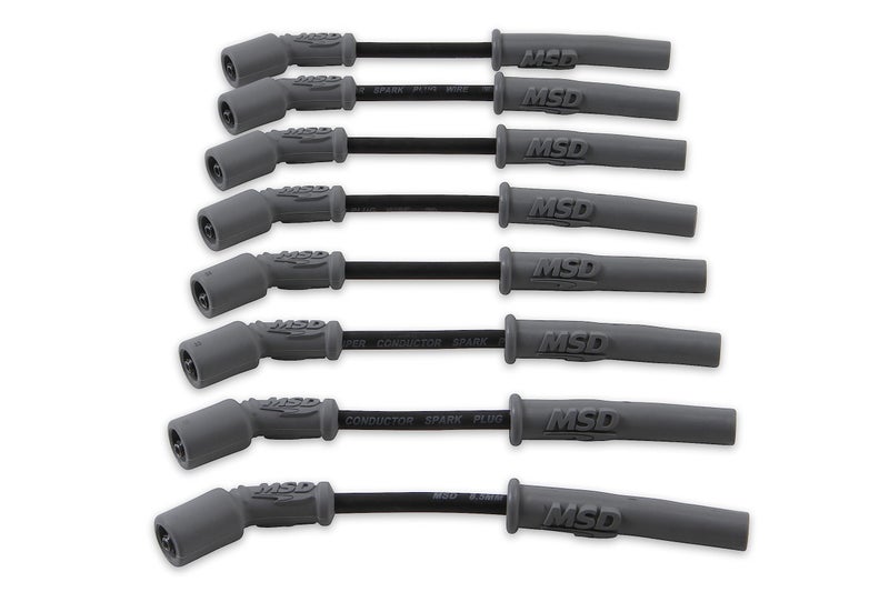 MSD 32813 Super Conductor Spark Plug Wire Set, Black - Image 5