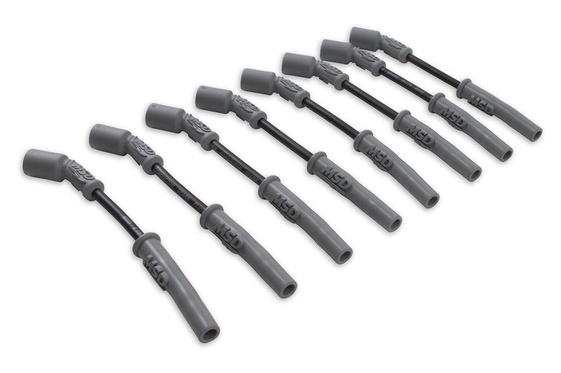 MSD 32813 Super Conductor Spark Plug Wire Set, Black - Image 3
