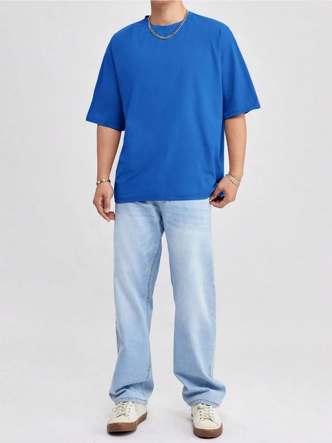Cool Tarz Cool Style Men's Crew Neck 100% Cotton T-Shirt