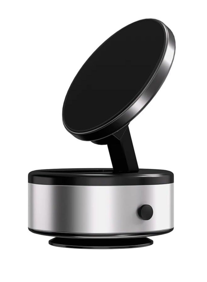 Vacuum Suction Magnetic Car Phone Holder with 360° Rotation - Image 1