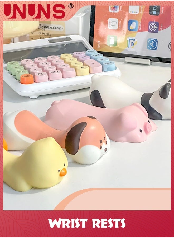 UNUNS Wrist Rest Support,Upgrade Ergonomic Memory Foam Support For Mouse Computer Arm Rest,Desk Cute Animals Pad Office Supplies Slow Rising PU (Dog)  - Image 4