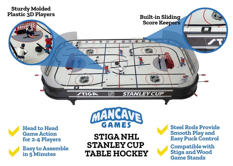 Stiga Stanley Cup 3T Table Hockey Game - Image 2