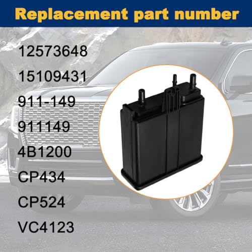 Hugall Fuel Evap Charcoal Vapor Canister 15109431 Compatible with Escalade Chevy Tahoe Yukon 04 05 06 07 08 09 10 11 12 13 14 15 16 2004 2005 2006 2007 2008 2009 2010 2011 2012 2013 2014 2015 2016 - Image 3