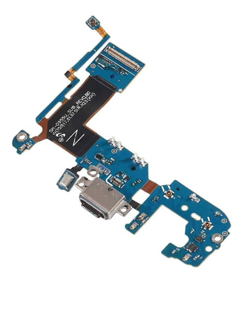 GENNEXT - USB Dock Connector Charging Port with Mic Flex Cable Compatible With Samsung Galaxy S8 Plus SM-G955U - Image 1