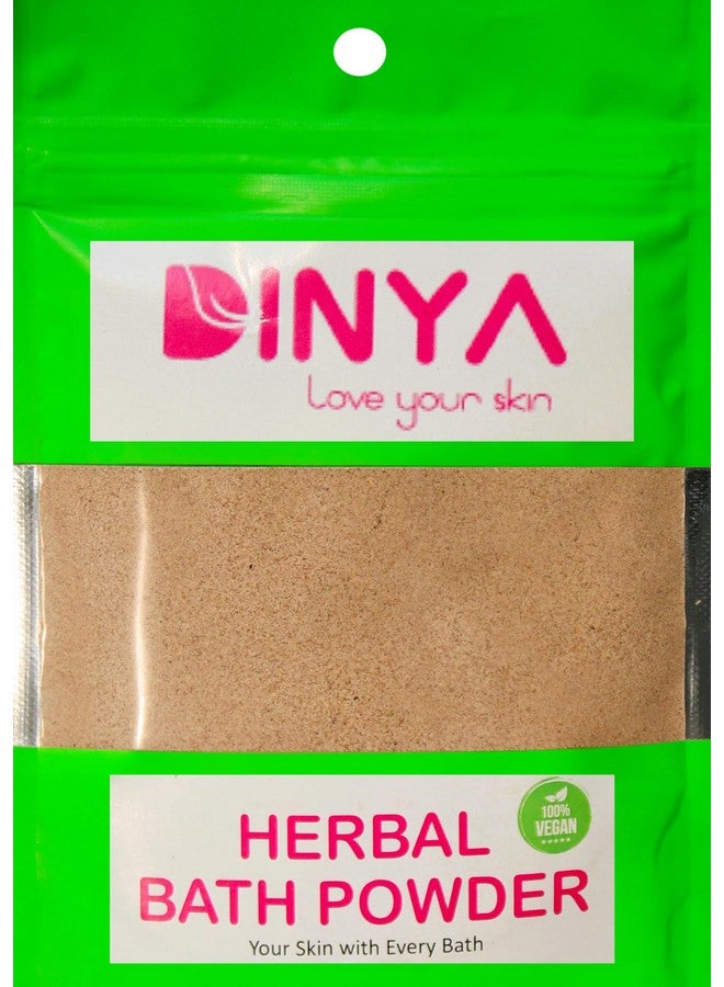 Generic Dinya Bath Powder 21 Herbals Bath Powder For Skin 100% Naturals Bath Scrub Face Pack Face Mask (For All Skin Type Men And Women) 100Gm - Image 3