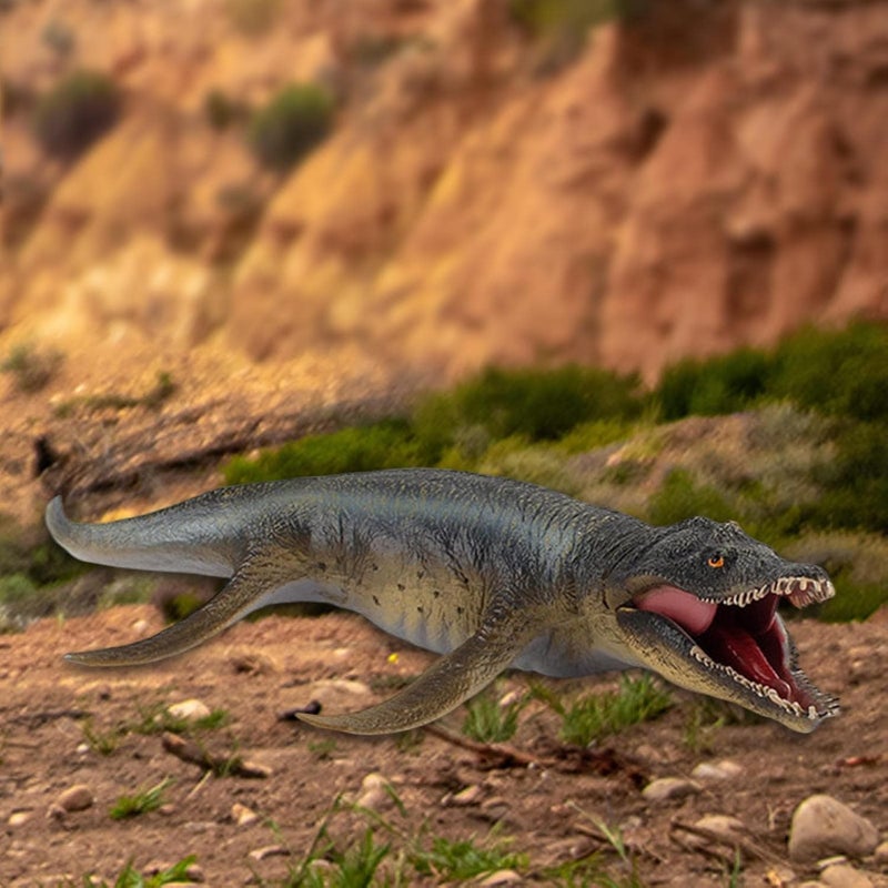 klarako Lifelike Swimming Ocean Dinosaur Toy Early Educational Plastic Deep Sea Monster Figurine Collection Birthday Gift Party Favor Home Decor  Kronosaurus - Image 2