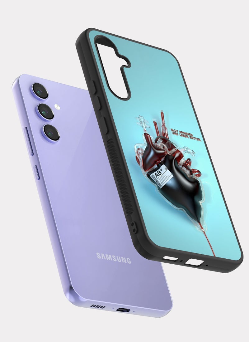 بكسلات كفر سامسونج جالكسي ايه 54 تبرع بالدم قلب سماوي - Image 2